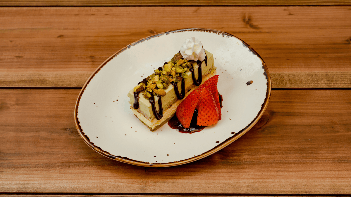 Pistachio Mousse Cake menu item