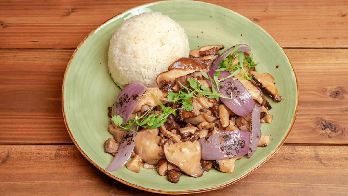 Mushroom & Beef Stir-Fry menu item