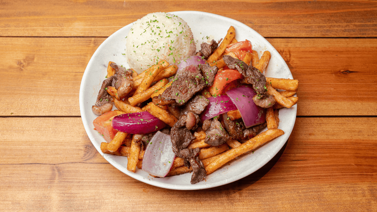 Saltado Fries - Chicken Thigh menu item